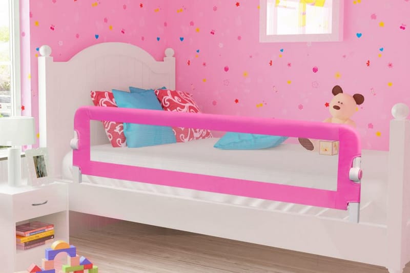 Sengehest småbarn 150 x 42 cm rosa - Barneseng & Juniorseng - Sengehest