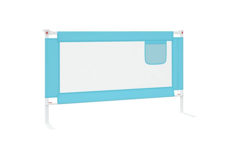 Sengehest småbarn blå 140x25 cm stoff - Blå - Møbler - Barnemøbler - Barneseng & Juniorseng