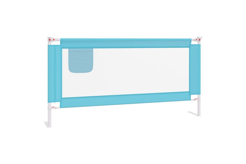Sengehest småbarn blå 180x25 cm stoff - Blå - Møbler - Barnemøbler - Barneseng & Juniorseng