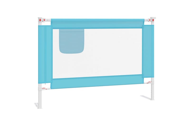 Sengehest småbarn blå 90x25 cm stoff - Blå - Møbler - Barnemøbler - Barneseng & Juniorseng