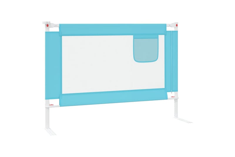 Sengehest småbarn blå 90x25 cm stoff - Blå - Møbler - Barnemøbler - Barneseng & Juniorseng