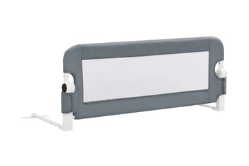 Sengehest småbarn grå 102x42 cm polyester - Møbler - Barnemøbler - Barneseng & Juniorseng
