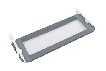 Sengehest småbarn grå 102x42 cm polyester - Møbler - Barnemøbler - Barneseng & Juniorseng