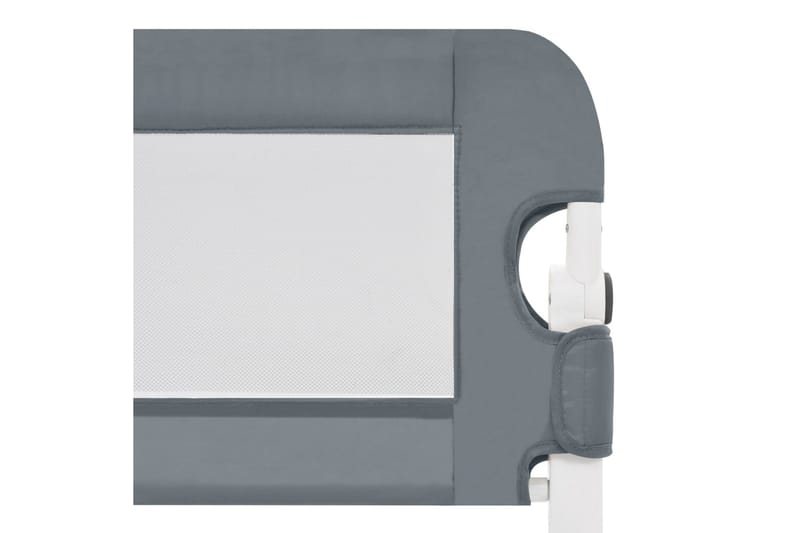Sengehest småbarn grå 102x42 cm polyester - Møbler - Barnemøbler - Barneseng & Juniorseng