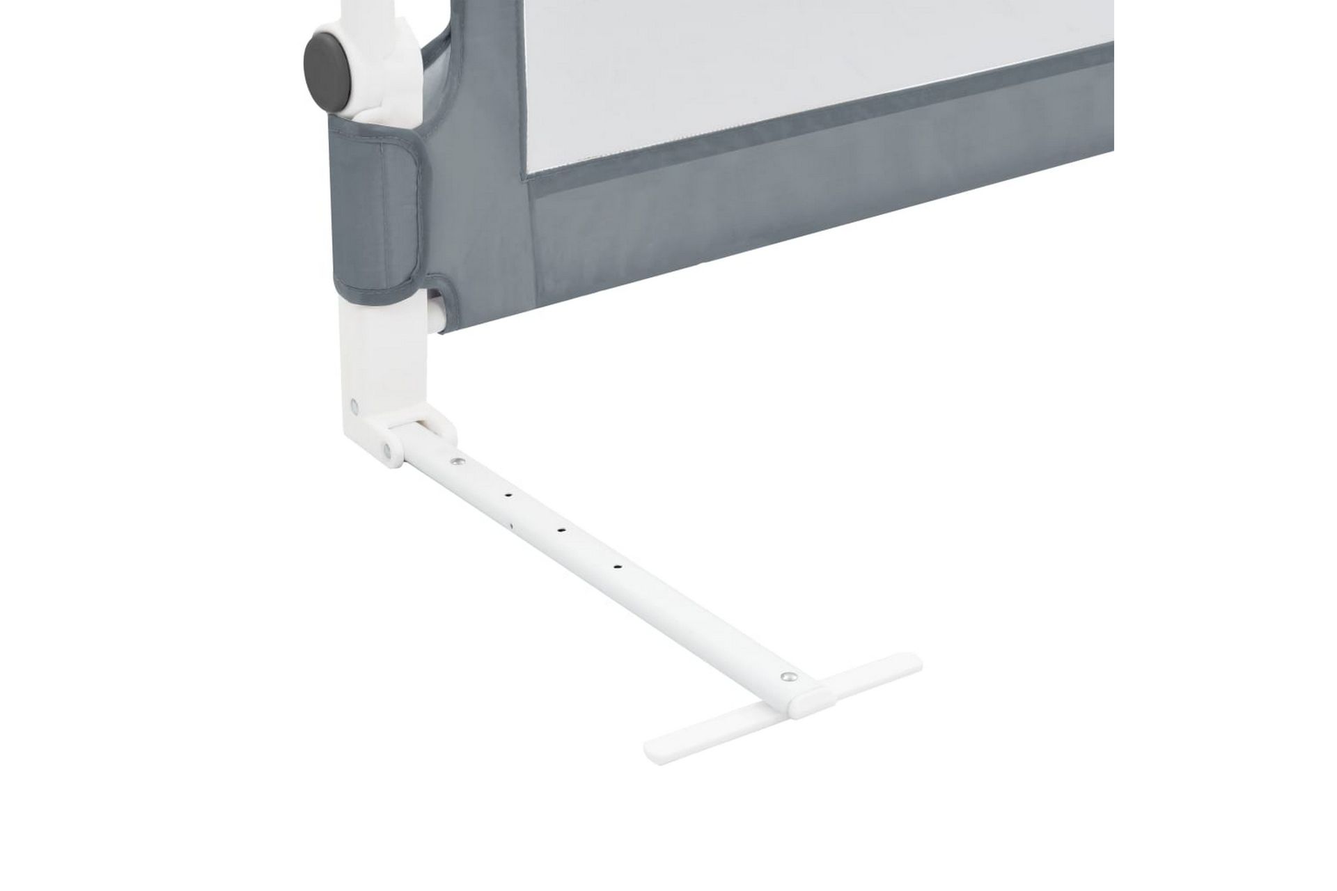 Sengehest småbarn grå 102x42 cm polyester - Møbler - Barnemøbler - Barneseng & Juniorseng