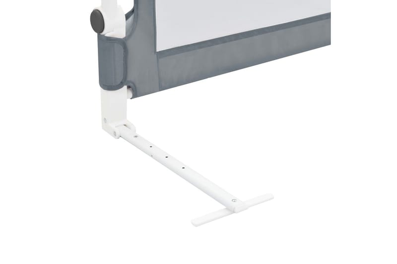 Sengehest småbarn grå 120x42 cm polyester - Møbler - Barnemøbler - Barneseng & Juniorseng