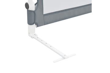 Sengehest småbarn grå 150x42 cm polyester - Møbler - Barnemøbler - Barneseng & Juniorseng