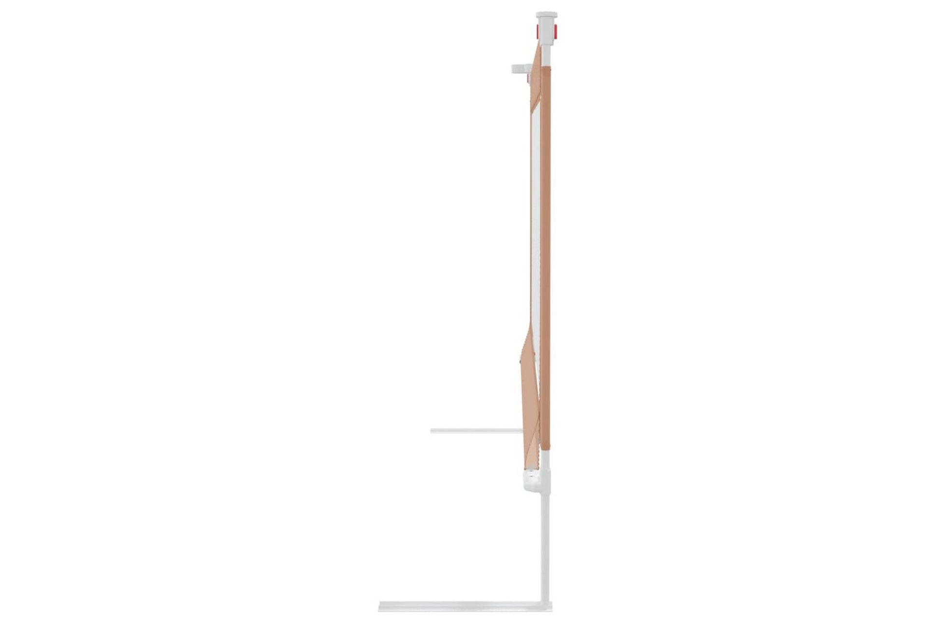 Sengehest småbarn gråbrun 100x25 cm stoff - Taupe - Møbler - Barnemøbler - Barneseng & Juniorseng