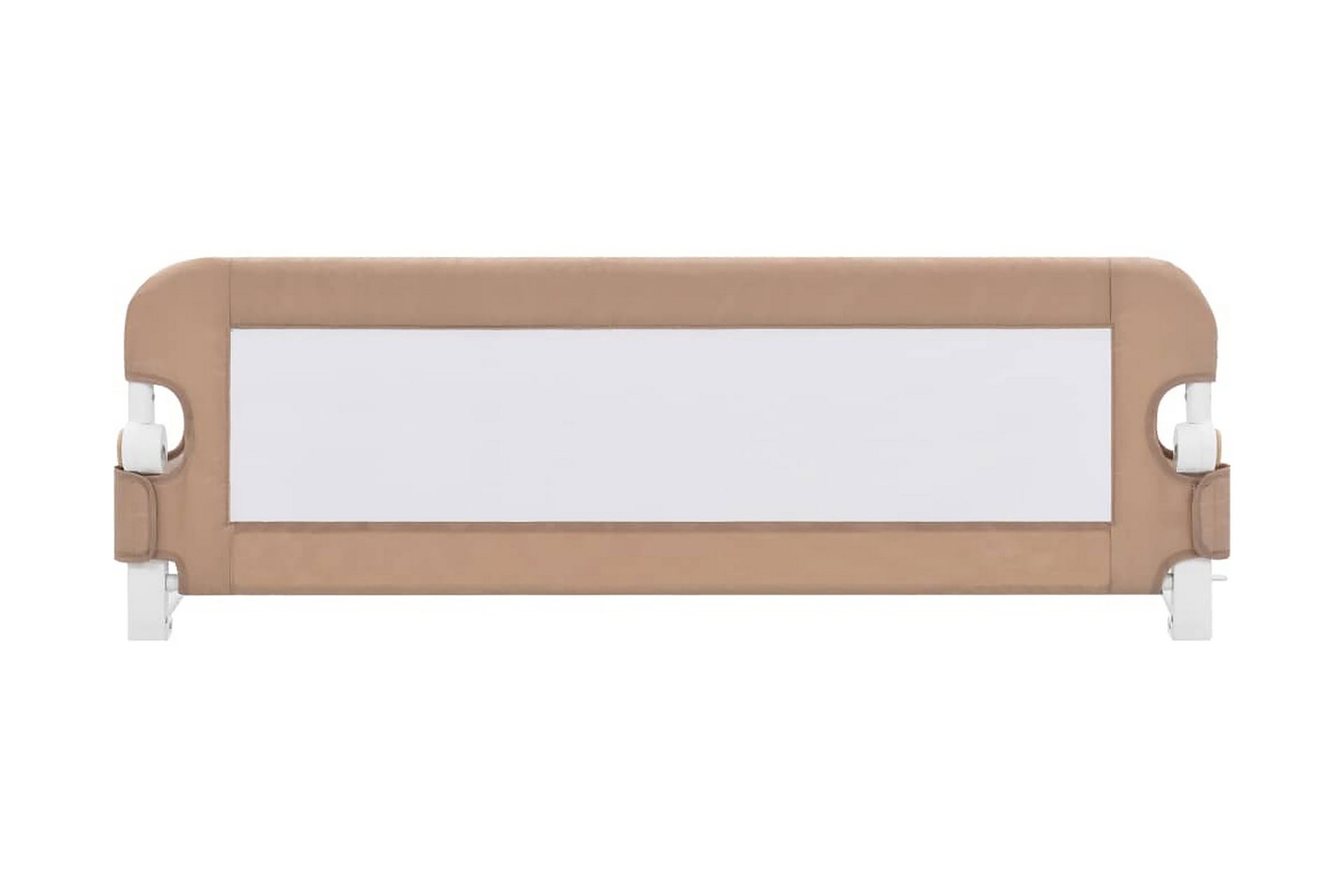 Sengehest småbarn gråbrun 120x42 cm polyester - Møbler - Barnemøbler - Barneseng & Juniorseng