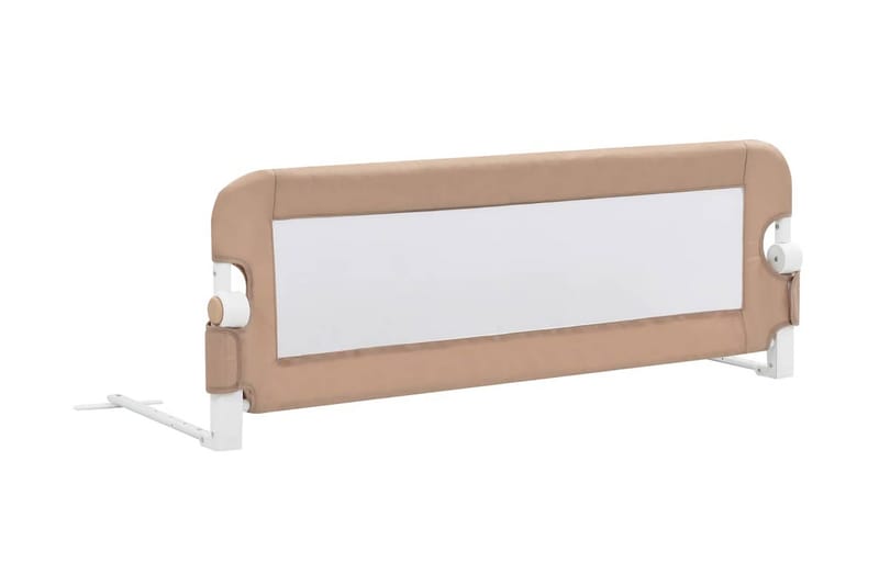 Sengehest småbarn gråbrun 120x42 cm polyester - Møbler - Barnemøbler - Barneseng & Juniorseng
