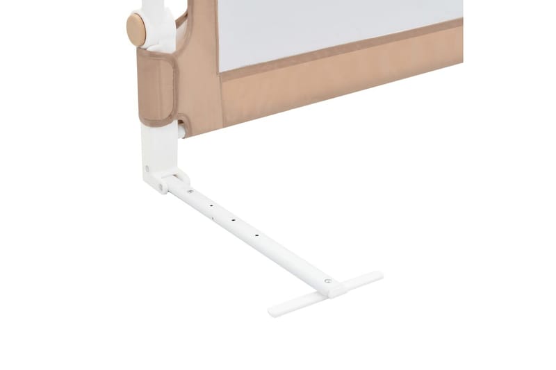 Sengehest småbarn gråbrun 120x42 cm polyester - Møbler - Barnemøbler - Barneseng & Juniorseng