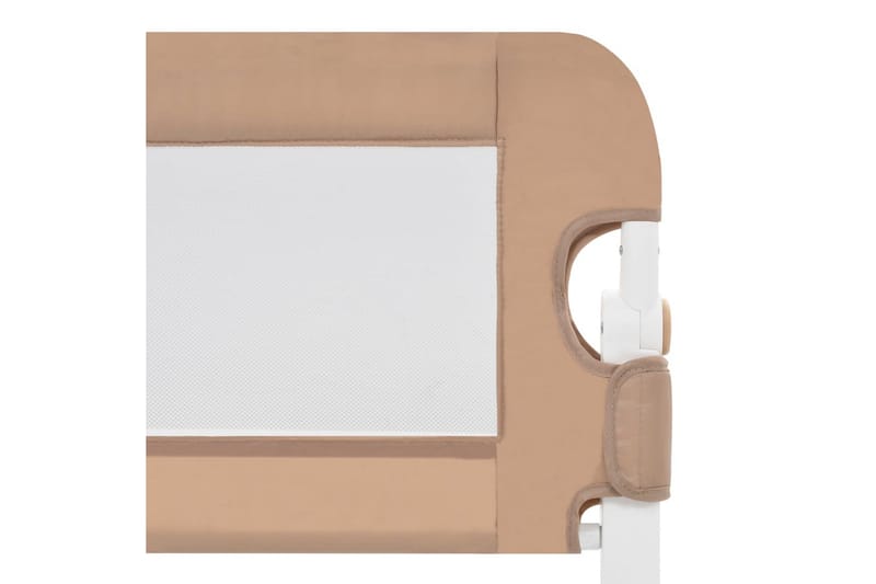 Sengehest småbarn gråbrun 150x42 cm polyester - Møbler - Barnemøbler - Barneseng & Juniorseng