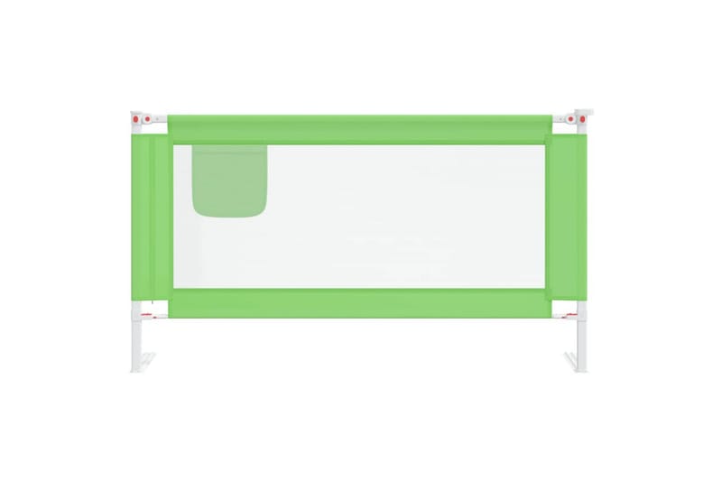 Sengehest småbarn grønn 150x25 cm stoff - grønn - Barneseng & Juniorseng - Sengehest
