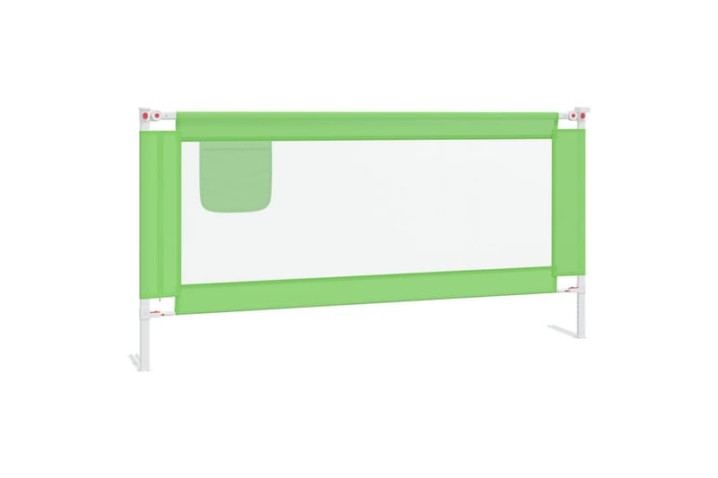 Sengehest småbarn grønn 180x25 cm stoff - grønn - Møbler - Barnemøbler - Barneseng & Juniorseng