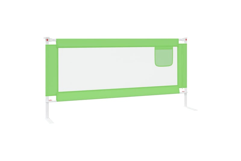 Sengehest småbarn grønn 200x25 cm stoff - grønn - Møbler - Barnemøbler - Barneseng & Juniorseng