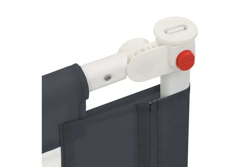 Sengehest småbarn mørkegrå 100x25 cm stoff - Grå - Møbler - Barnemøbler - Barneseng & Juniorseng
