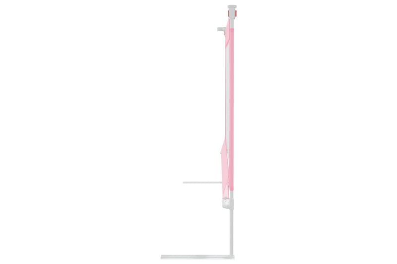 Sengehest småbarn rosa 120x25 cm stoff - Rosa - Barneseng & Juniorseng - Sengehest