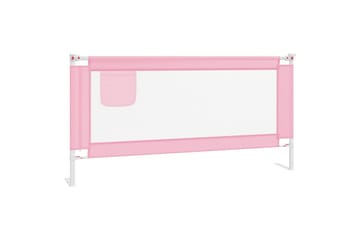 Sengehest småbarn rosa 180x25 cm stoff - Rosa - Møbler - Barnemøbler - Barneseng & Juniorseng