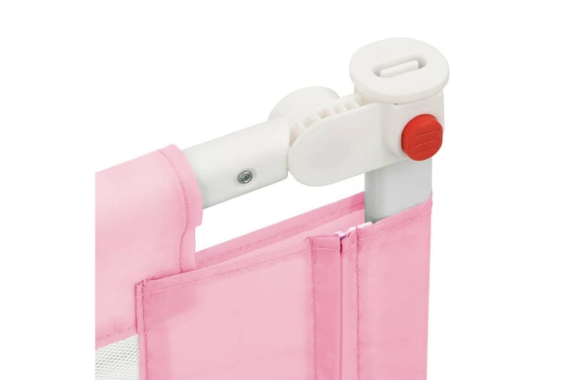Sengehest småbarn rosa 190x25 cm stoff - Rosa - Møbler - Barnemøbler - Barneseng & Juniorseng