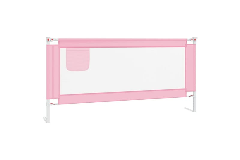Sengehest småbarn rosa 190x25 cm stoff - Rosa - Møbler - Barnemøbler - Barneseng & Juniorseng
