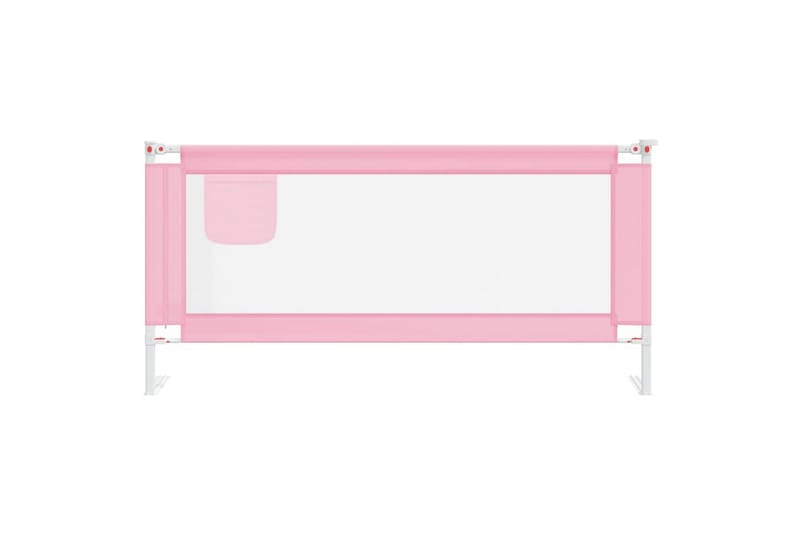 Sengehest småbarn rosa 190x25 cm stoff - Rosa - Møbler - Barnemøbler - Barneseng & Juniorseng