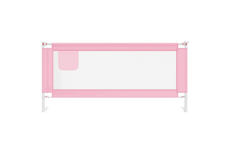 Sengehest småbarn rosa 200x25 cm stoff - Rosa - Barneseng & Juniorseng - Sengehest