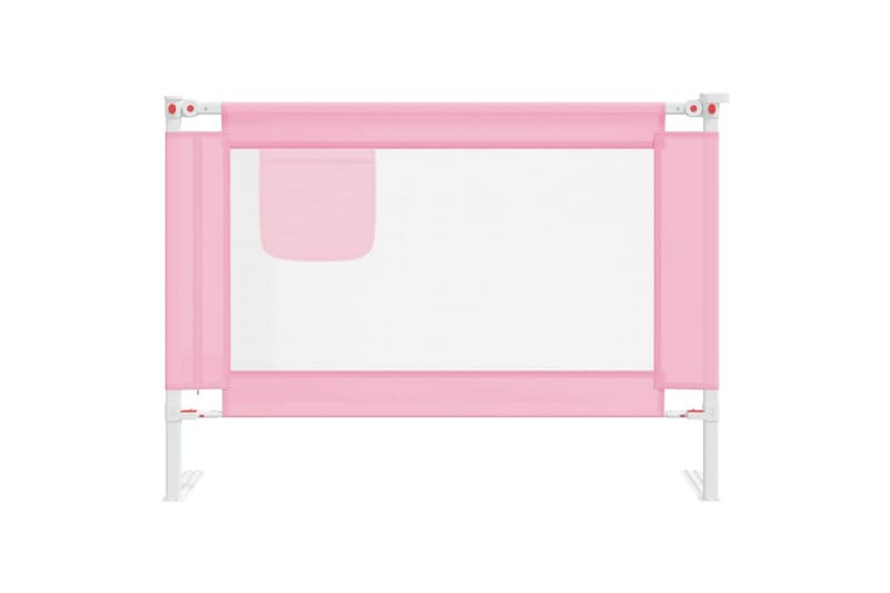 Sengehest småbarn rosa 90x25 cm stoff - Rosa - Møbler - Barnemøbler - Barneseng & Juniorseng