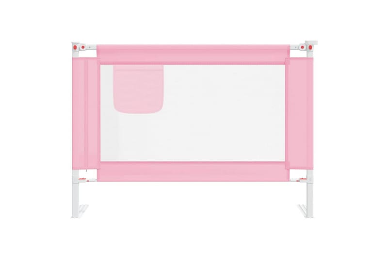 Sengehest småbarn rosa 90x25 cm stoff - Rosa - Barneseng & Juniorseng - Sengehest