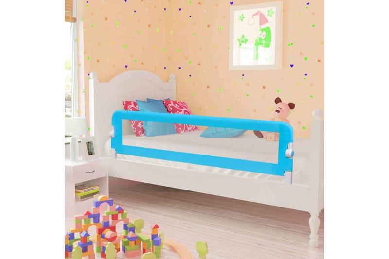 Sengehester småbarn 2 stk blå 150x42 cm - Møbler - Barnemøbler - Barneseng & Juniorseng