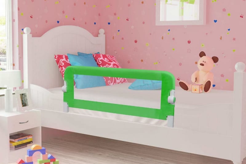 Sengehester småbarn 2 stk grønn 102x42 cm - Møbler - Barnemøbler - Barneseng & Juniorseng