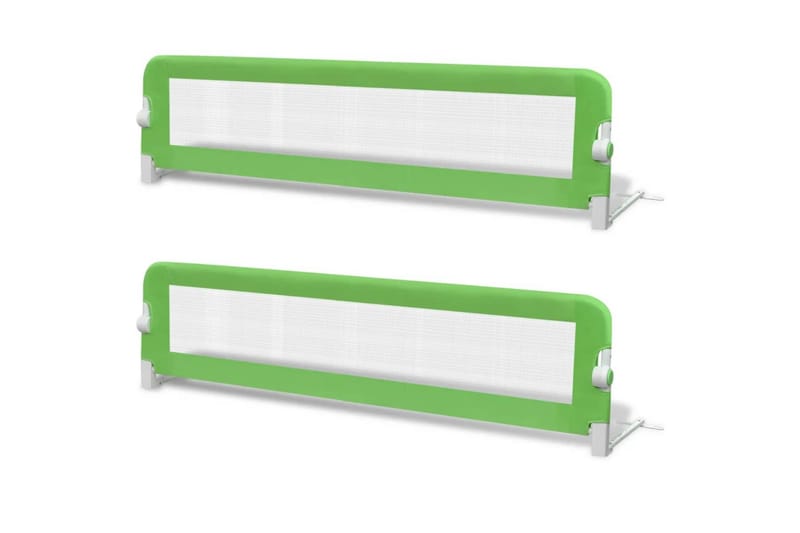 Sengehester småbarn 2 stk grønn 150x42 cm - Møbler - Barnemøbler - Barneseng & Juniorseng