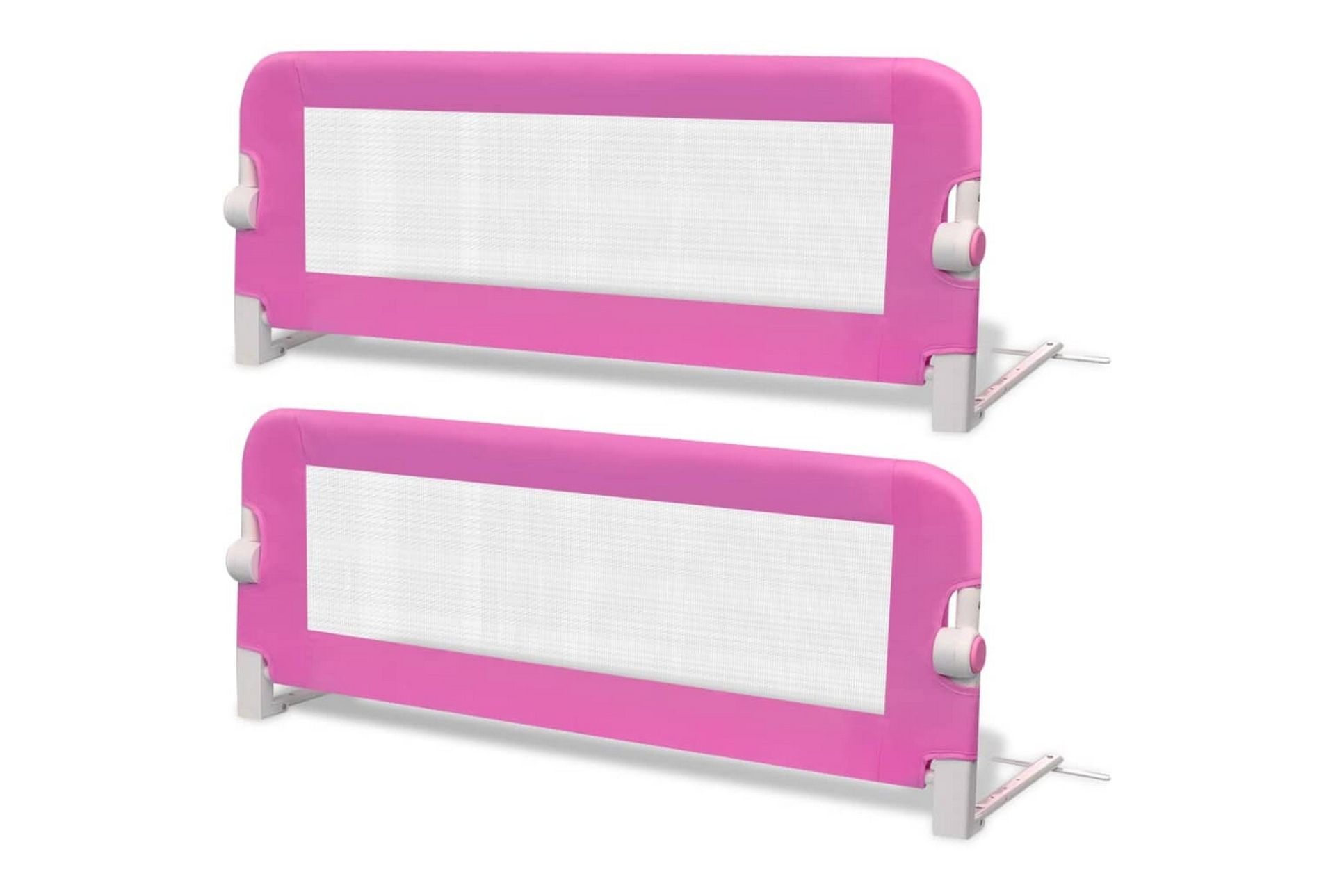 Sengehester småbarn 2 stk rosa 102x42 cm - Møbler - Barnemøbler - Barneseng & Juniorseng