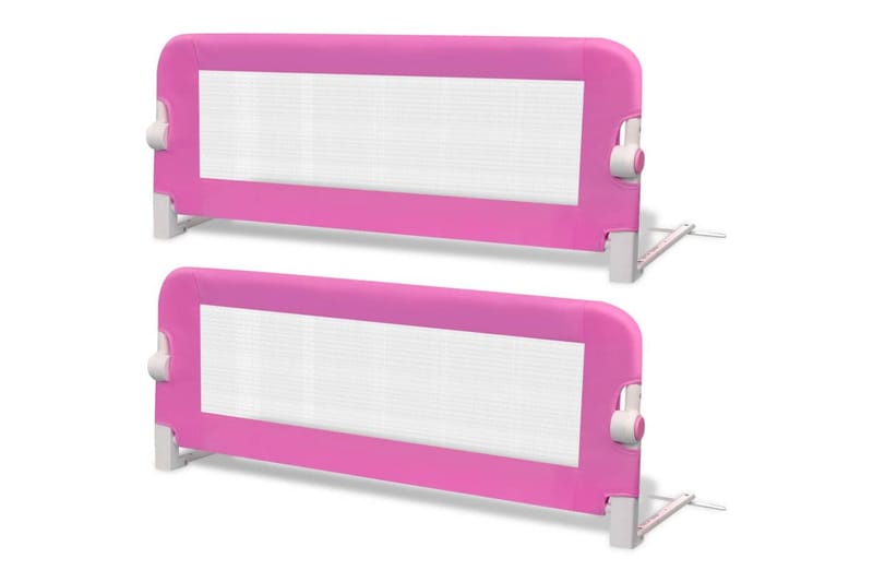 Sengehester småbarn 2 stk rosa 102x42 cm - Møbler - Barnemøbler - Barneseng & Juniorseng