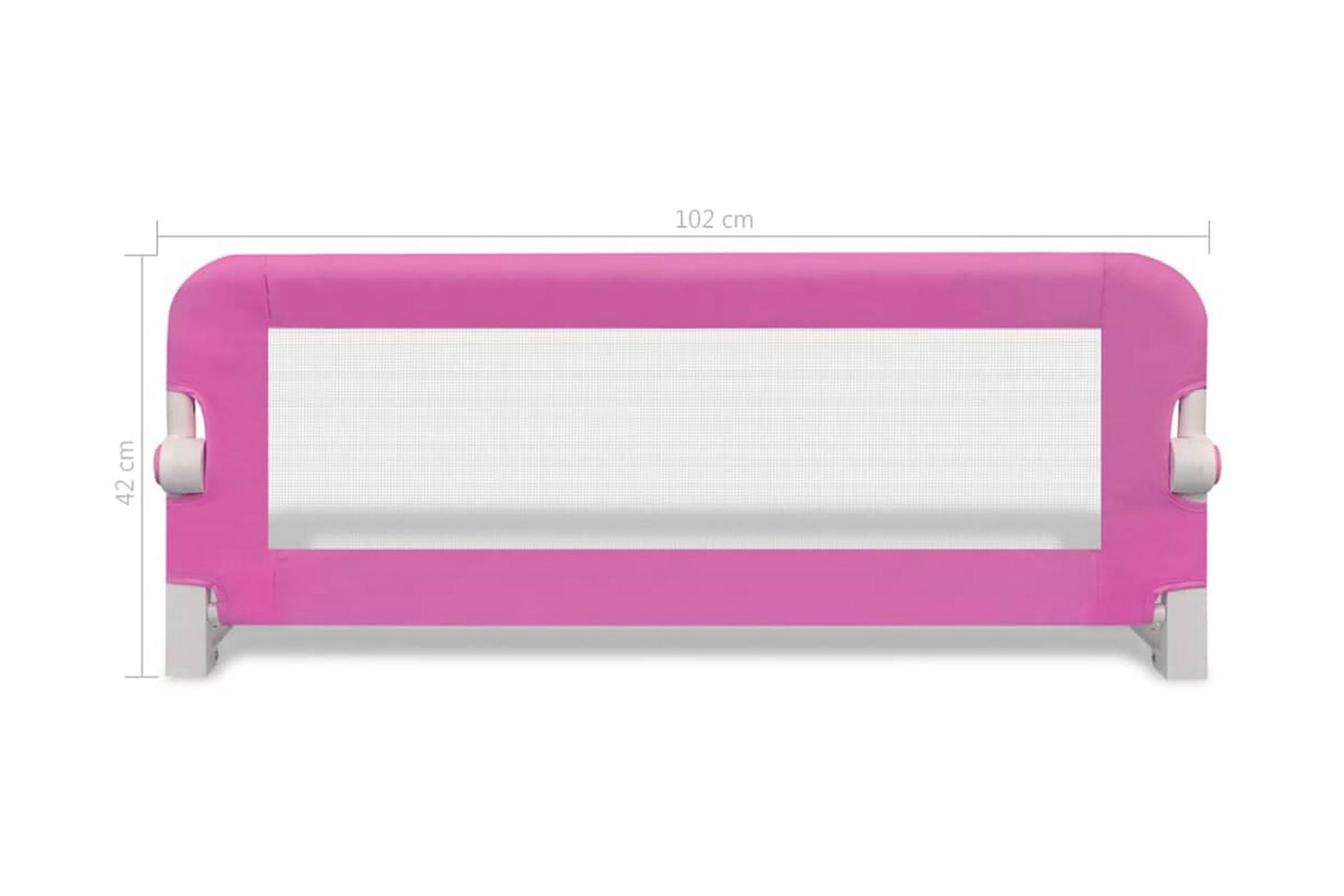 Sengehester småbarn 2 stk rosa 102x42 cm - Møbler - Barnemøbler - Barneseng & Juniorseng