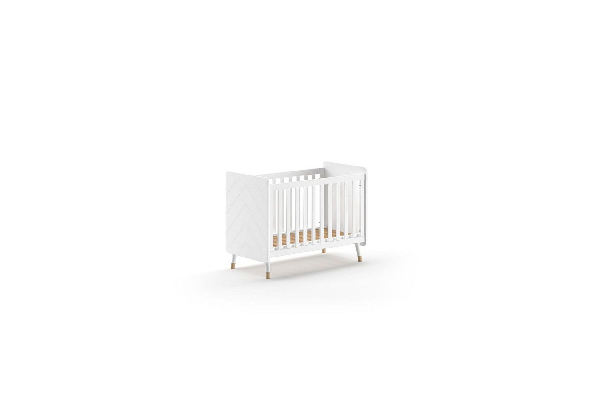 Spjälsäng Jaxx Billy 60x120 cm Jaxx White -
