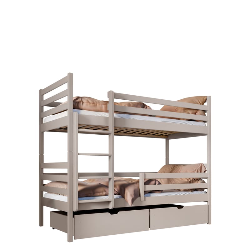 Suno Køyeseng to soveplasser 90x200 cm, Beige