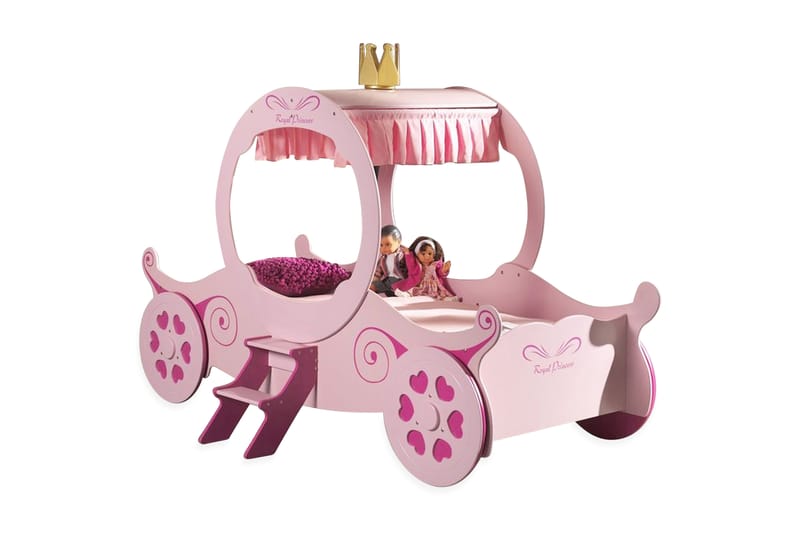 Toycaz Bilseng - Rosa - Møbler - Barnemøbler - Barneseng & Juniorseng