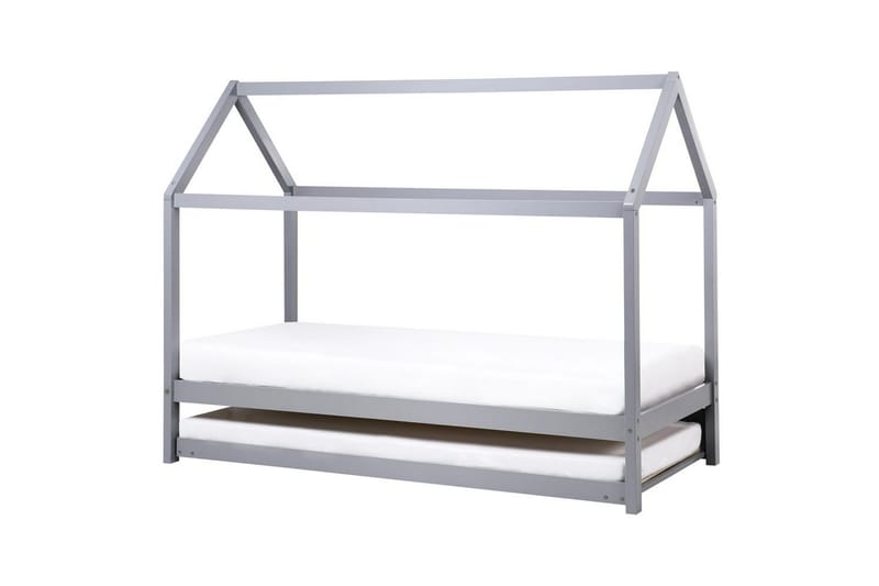 Uttrekkbar barneseng Crillon - Grå - Møbler - Barnemøbler - Barneseng & Juniorseng - Husseng