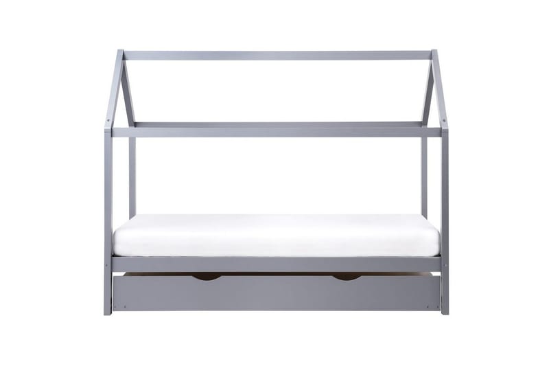 Uttrekkbar barneseng Crillon - Grå - Møbler - Barnemøbler - Barneseng & Juniorseng - Husseng