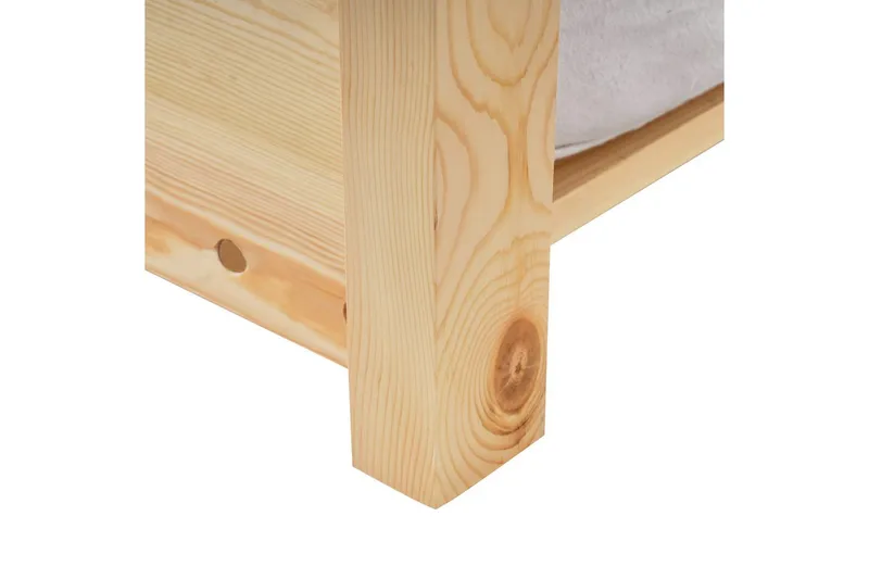 Uttrekkbar barneseng Crillon - Lyst tre - Møbler - Barnemøbler - Barneseng & Juniorseng - Husseng