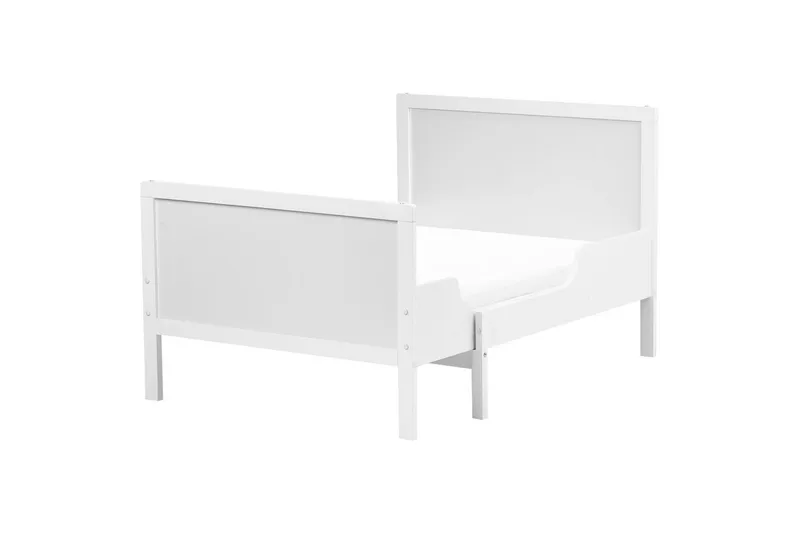 Uttrekkbar småbarnsseng Montigny, Hvit
