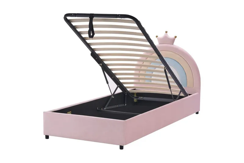 Barneseng med oppbevaring Grisetot, undefined