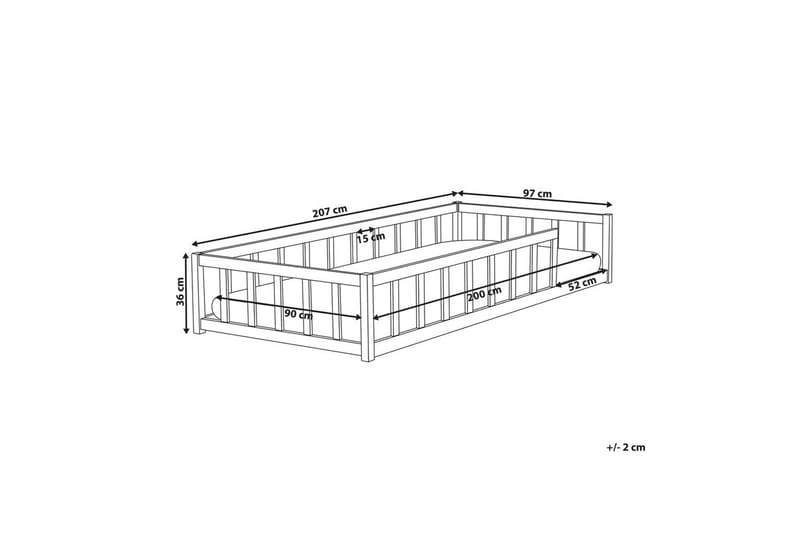 Barneseng Meymac - Lyst tre - Møbler - Barnemøbler - Barneseng & Juniorseng