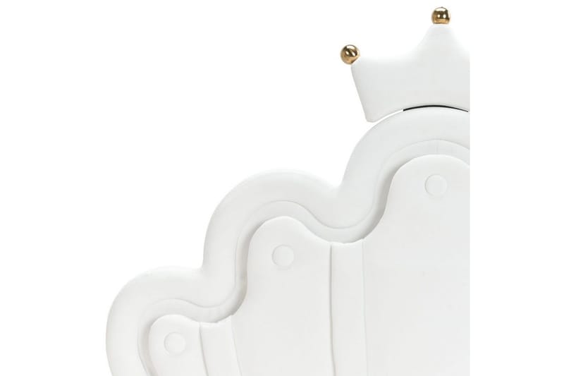 Barneseng Rubian - Hvit, Svart - Møbler - Barnemøbler - Barneseng & Juniorseng