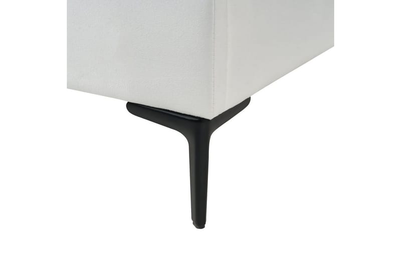 Barneseng Rubian - Hvit, Svart - Møbler - Barnemøbler - Barneseng & Juniorseng