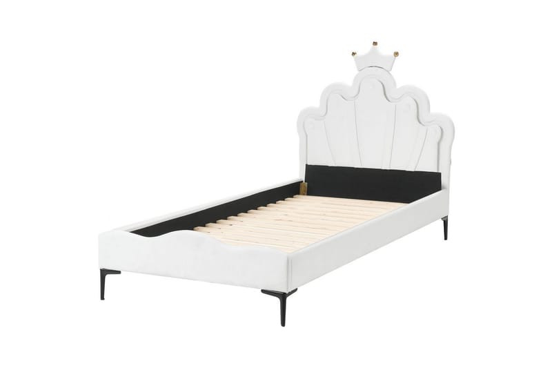 Barneseng Rubian, Hvit, Svart