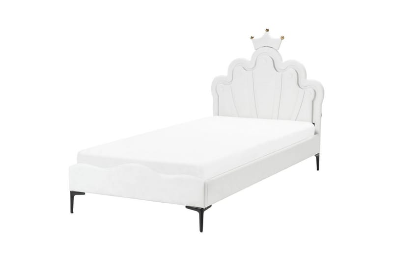 Barneseng Rubian - Hvit, Svart - Møbler - Barnemøbler - Barneseng & Juniorseng