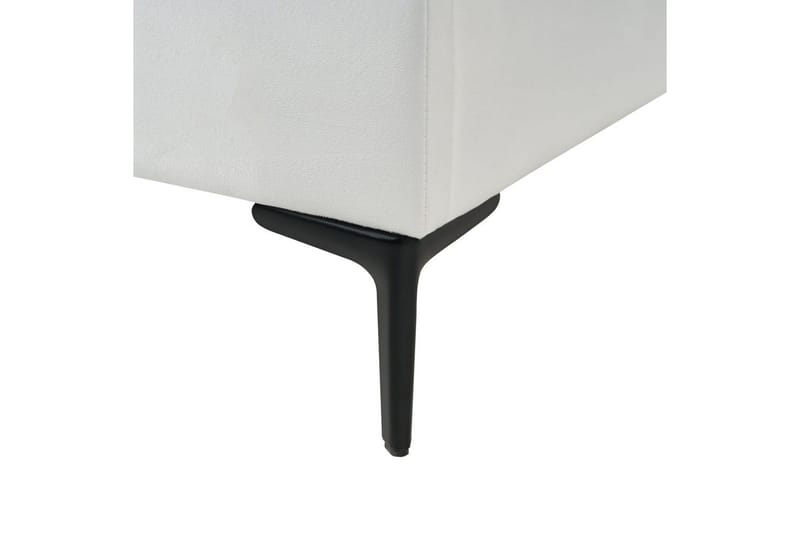 Barneseng Rubian - Hvit, Svart - Møbler - Barnemøbler - Barneseng & Juniorseng