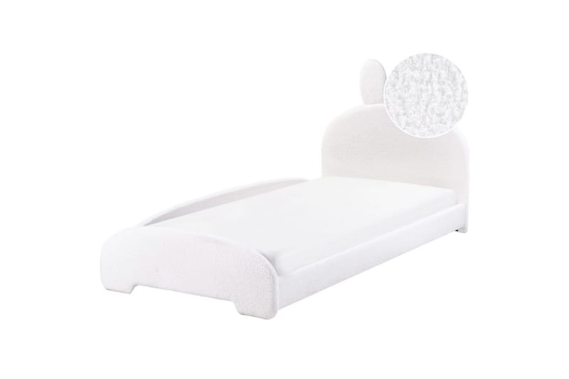 Barneseng Perros - Hvit - Møbler - Barnemøbler - Barneseng & Juniorseng