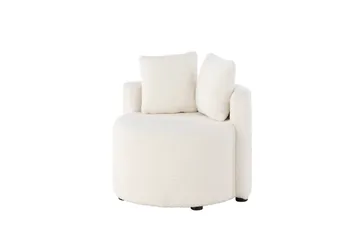 Kelso Barnesofa Teddy - Hvit - Møbler - Barnemøbler - Barnesofa